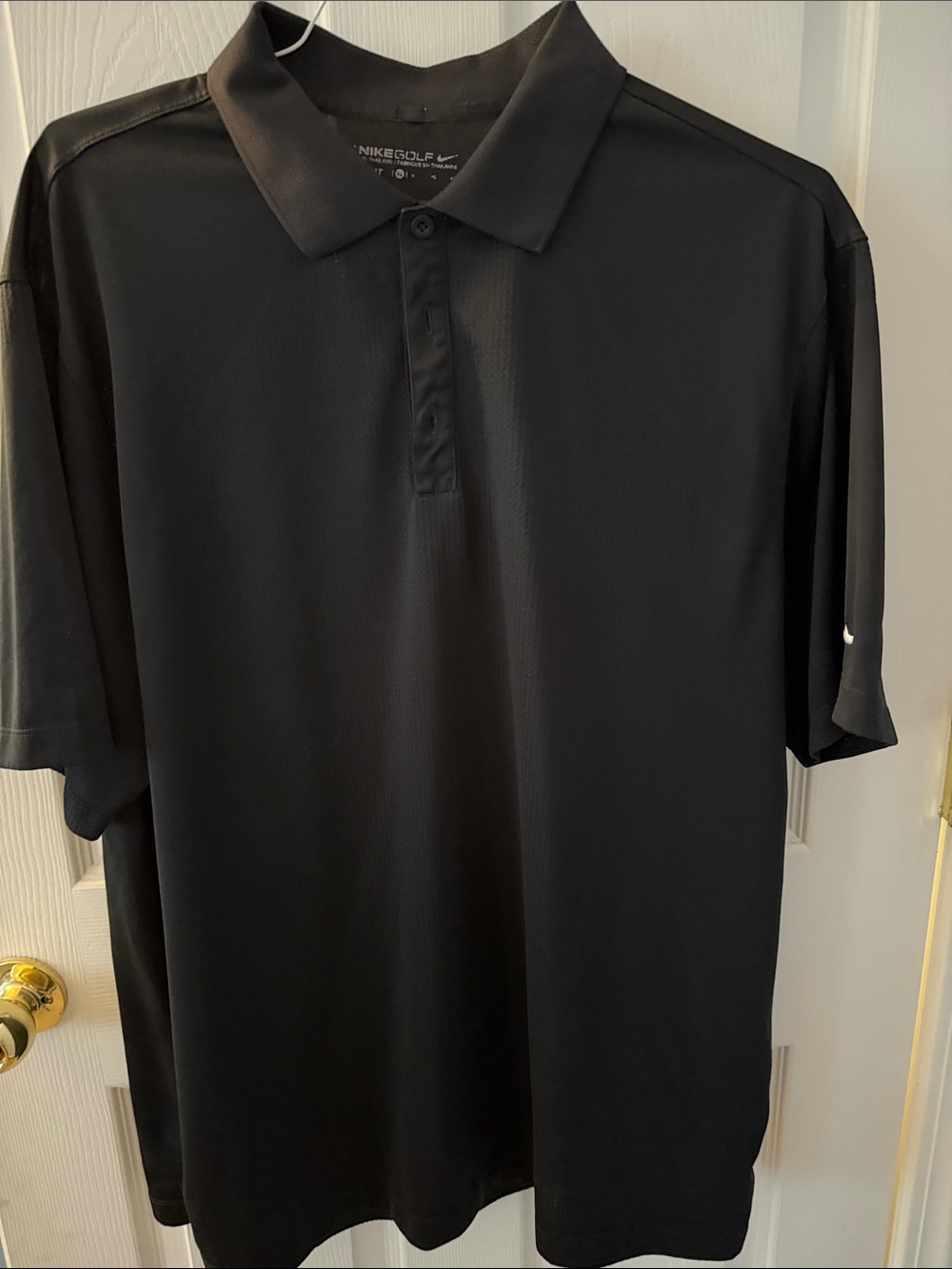 Nike Men’s Black Golf Polo Shirt xl